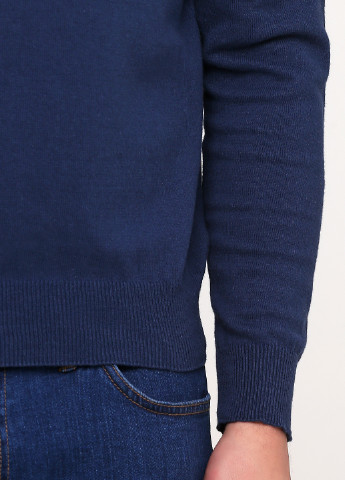 Темно-синій демісезонний пуловер пуловер Cashemere Company