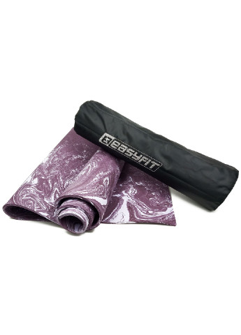 Коврик для йоги PER Premium Mat 8 мм фиолетовый (мат-каремат спортивный, йогамат для фитнеса, пилатеса) EasyFit (237596264)