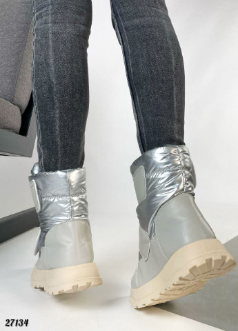Зимние ботинки-дутики No Brand из искусственной кожи