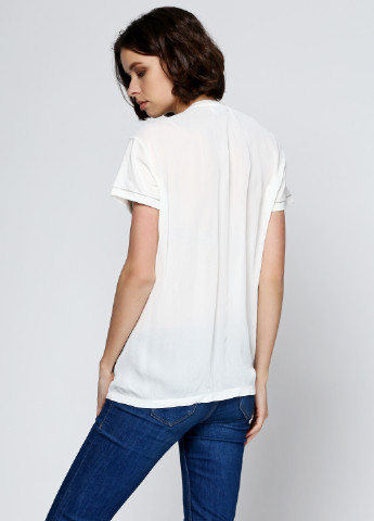 Белая летняя футболка C Label