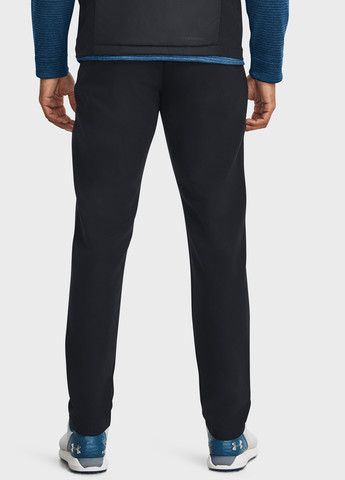 Черные кэжуал демисезонные прямые брюки Under Armour