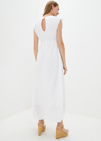 Белое кэжуал платье в греческом стиле Arefeva однотонное