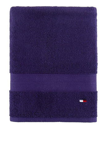 Tommy Hilfiger полотенце, 76х138 см однотонный фиолетовый производство - Индия