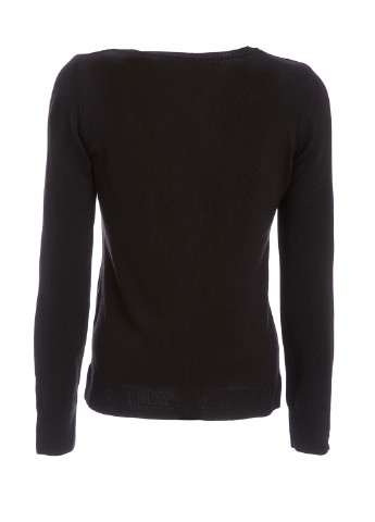 Черный демисезонный полувер пуловер DeFacto