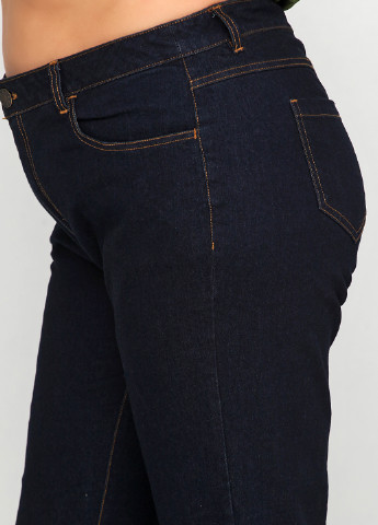 Темно-синие демисезонные клеш джинсы mark by Francesca's