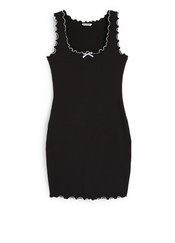 Чорна кежуал сукня сукня-майка C&A однотонна