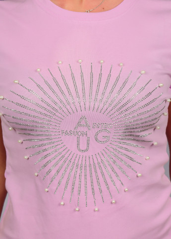 Рожева літня футболка CAGL