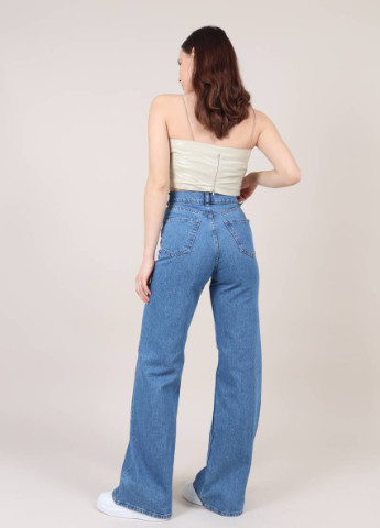 Вільні широкі джинси "Палермо" ROMASHKA, Темний джинс, 40, L (4976) Ромашка (224559246)