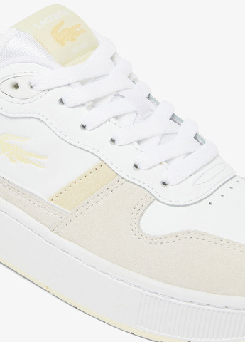 Кроссовки Lacoste T Clip Platform белые демисезоны (363646879)