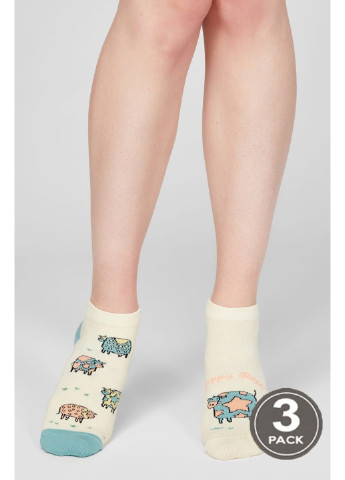 Шкарпетки жіночі бавовняні SOCKS LOW 113 (3пари) Legs (254993878)