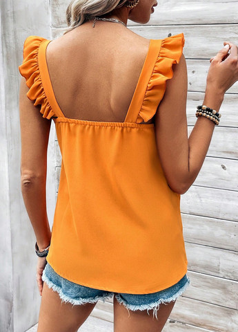 Оранжевая блуза SHEIN