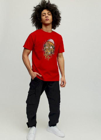 Червона футболка чоловіча YAPPI