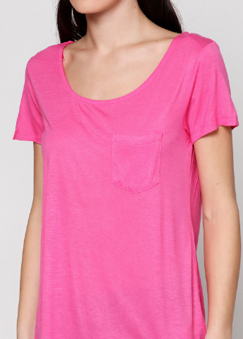 Розовая летняя футболка Alcott