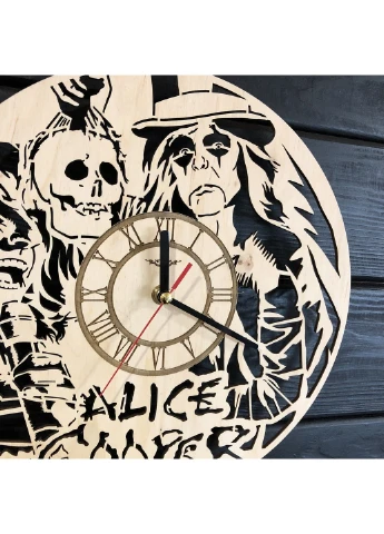 Концептуальний настінний годинник в інтер`єр «Alice Cooper» 7Arts (253567159)