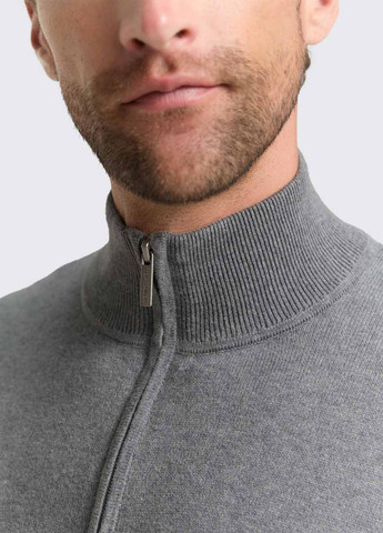 Сірий демісезонний светр Tom Tailor