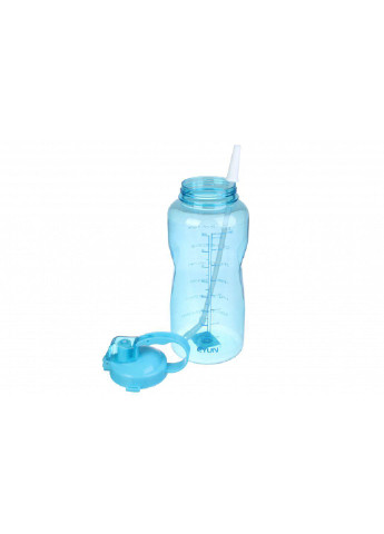Бутылка спортивная пластиковая 3000 мл голубая (67-034) No Brand тёмно-голубая