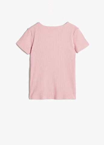 Світло-рожева літня футболка KOTON