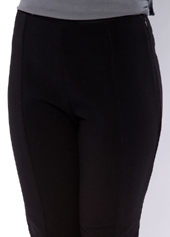 Черные кэжуал демисезонные брюки Moschino