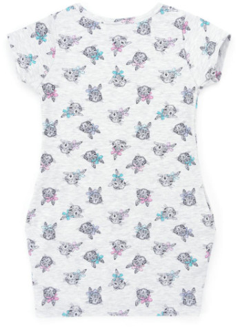 Сіра футболка з кроликами (7678-98g-gray) Breeze (205766043)