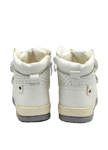 Белые кэжуал зимние ботинки Clibee