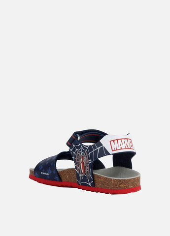 Темно-синие кэжуал сандалии Geox на липучке