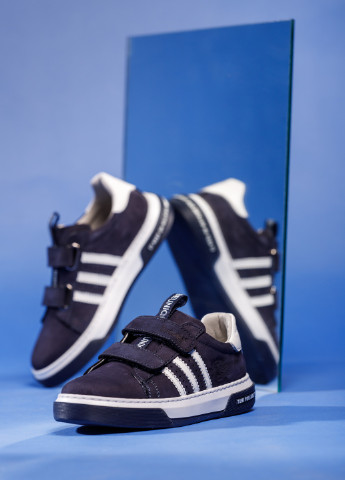 Темно-синие демисезонные кроссовки из нубука для мальчика Tutubi