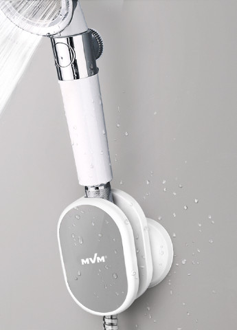 Тримач для душової лійки клейкий, 10х7,2 см MVM (255450758)