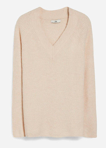 Світло-бежевий демісезонний светр пуловер C&A