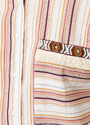 Цветная кэжуал рубашка в полоску KOTON