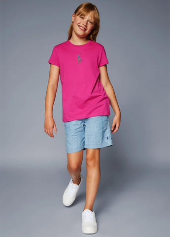 Рожева літня футболка Ralph Lauren