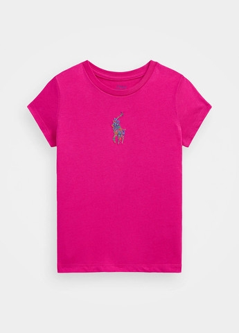 Рожева літня футболка Ralph Lauren