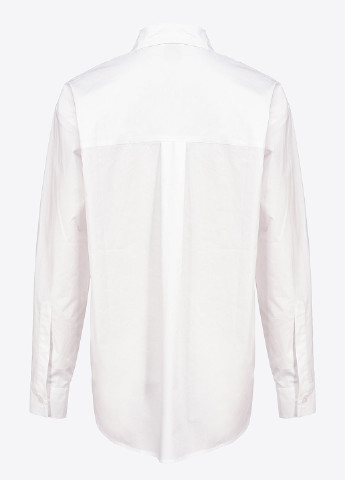 Белая классическая рубашка однотонная Pinko