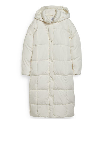 Молочна зимня куртка куртка-пальто C&A