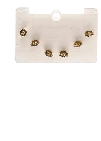 Серьги (3 пары) No Brand (340268822)