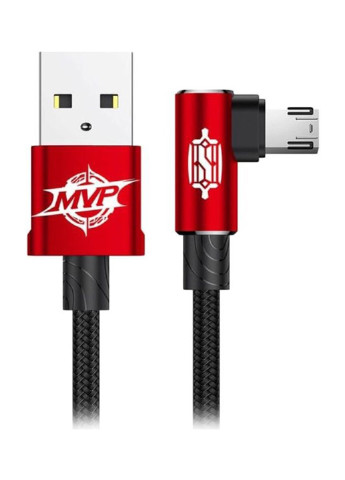 Кабель MVP Elbow Type Cable USB for Micro 2A 1M Red (CAMMVP-A09) Baseus MVP Elbow Type Cable Micro USB красные