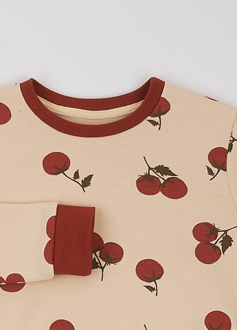 Бежевий світшот ArDoMi малюнок без декору (307510748)