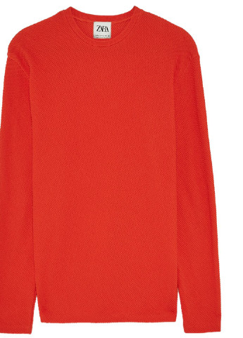 Оранжевый демисезонный джемпер Zara