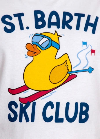Біла футболка MC2 Saint Barth