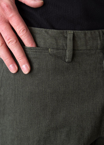 Серо-зеленые зимние брюки Trussardi Jeans