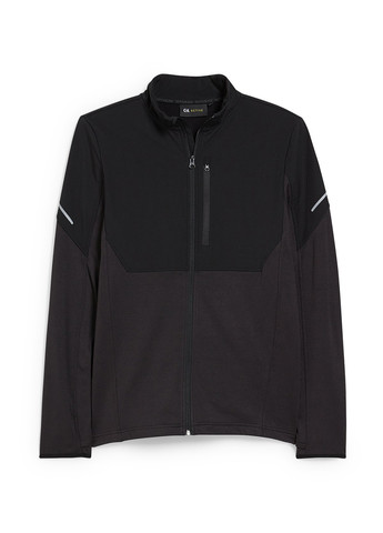 Черная демисезонная ветровка C&A