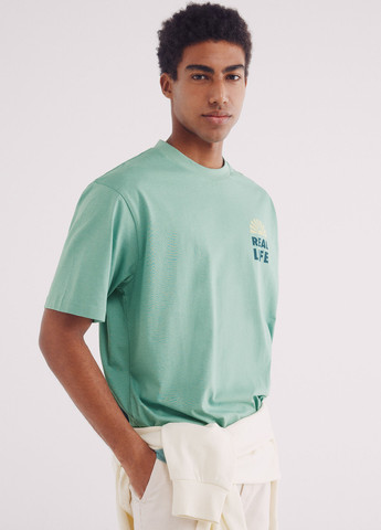 М'ятна футболка Springfield