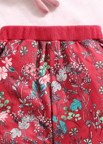 Красный демисезонный костюм (свитшот, брюки) брючный SHEIN