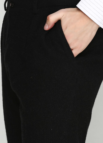 Черные классические демисезонные со средней талией брюки Ralph Lauren