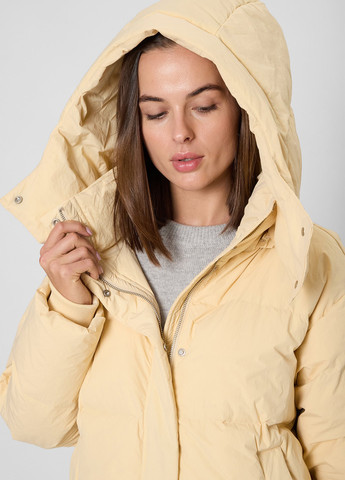 Желтый зимний Пуховик PRPY