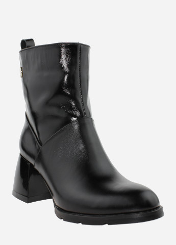 Осенние ботинки re1612-6055 черный El passo