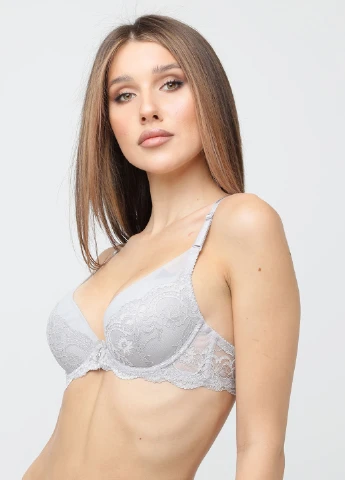 Серый бюстгальтер n3219-1 серый IMPLICITE с косточками
