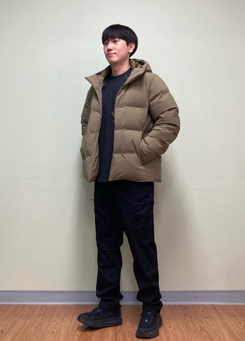 Темно-сірий світшот Uniqlo однотонний без декору (326092482)