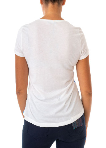 Белая летняя футболка Apanage