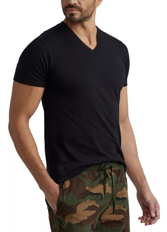 Черная футболка (6 шт.) Ralph Lauren