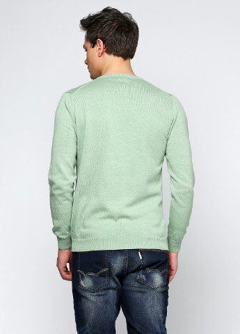 Мятный демисезонный пуловер пуловер Яavin